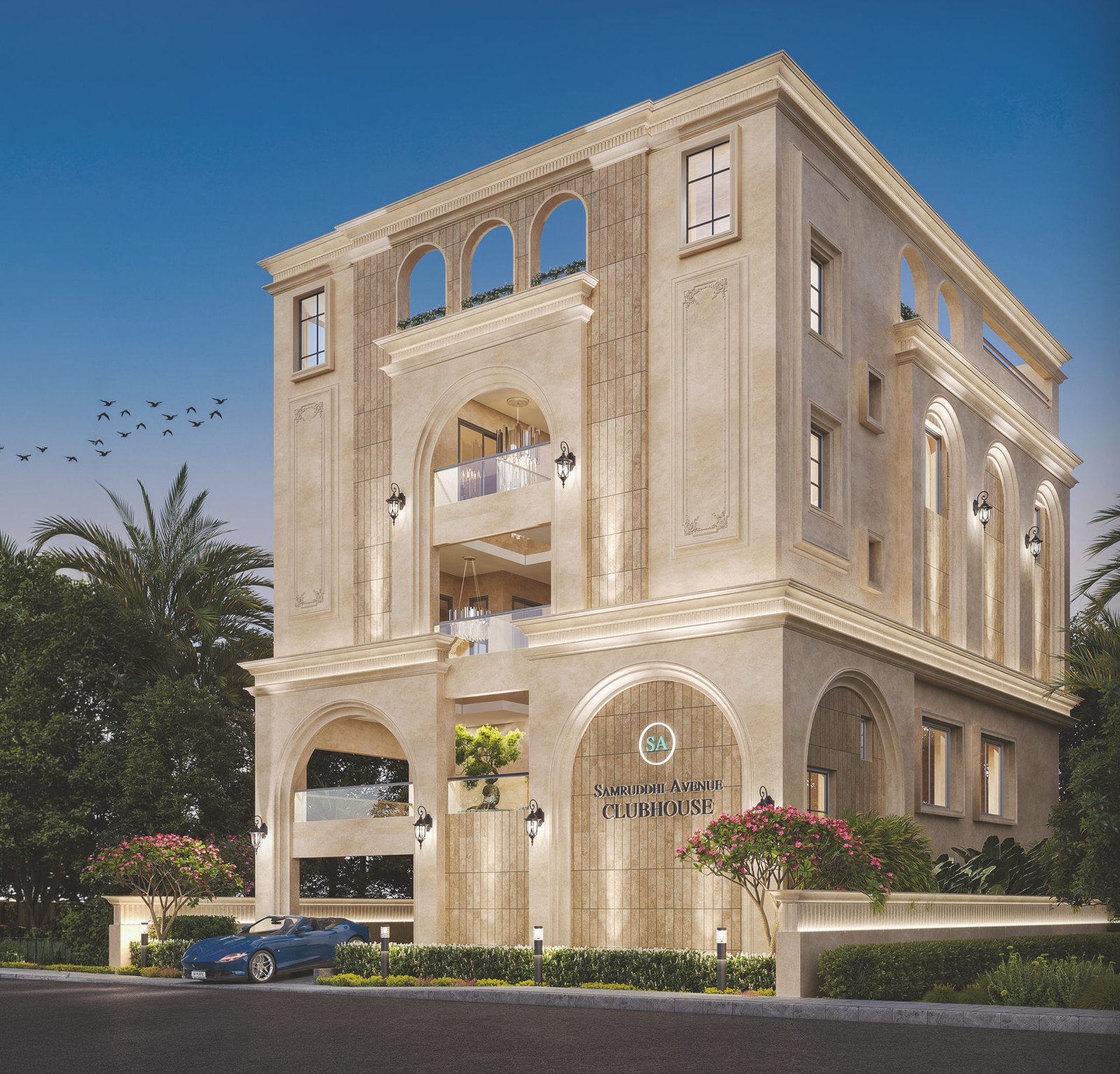 Grand clubhouse render
